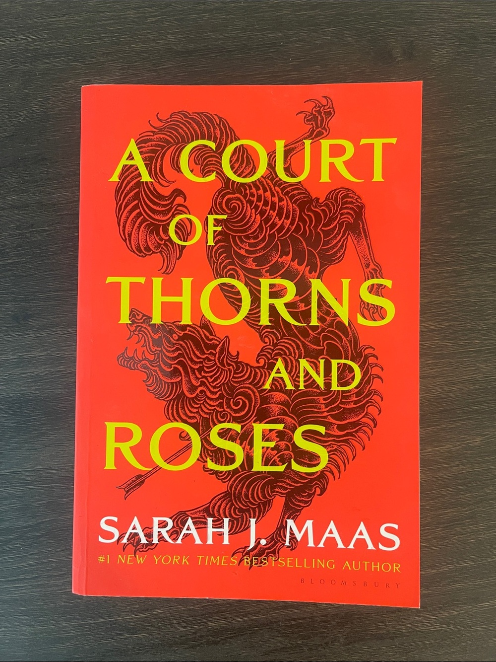 A Court of Thorns and Roses by Sarah J. Maas - Red Cover